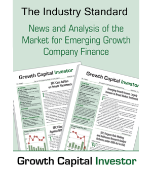 Growth Capital Investor is the Industry Standard